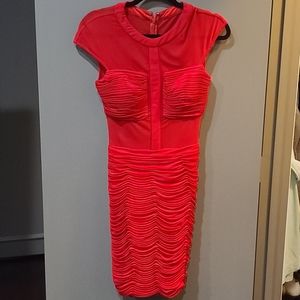 Red Terani Couture short dress